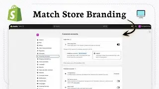 Как настроить классические страницы учетной записи клиента в Shopify