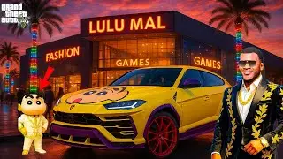 GTA 5: Franklin & Shinchan Open LULU MALL in GTA 5 !