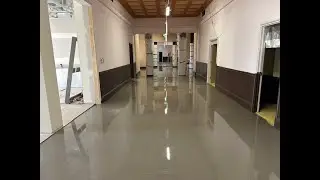 Footscray town hall floor levelling
