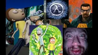 RICK SANCHEZ VS NOTORIOUS SAM HYDE #samhyde #rickandmorty #gaming #halflife