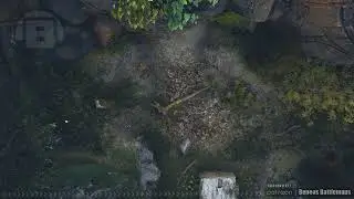 Cave Entrance Battlemap Demo | Beneos Animated Table Top RPG Videos