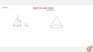 What is Right Circular Cone?