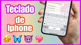 Nuevo TECLADO DE IPHONE en ANDROID 2024📱🌈 Con nuevos emojis y sonidos✨💞