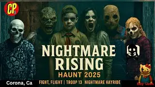 Nightmare Rising Haunt 2025 | Inland Empire’s Largest Haunted Attraction (Corona, CA)