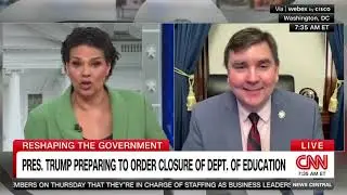 Representative John W. Mannion Discusses the Department of Education on CNN