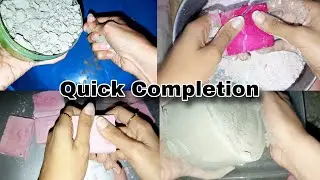 📌All in one Edit | Cement & Gym Chalk crushing asmr 🥰
