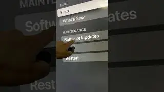How to Update Your Apple TV to the Latest tvOS #shorts #apple