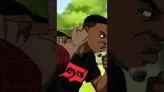 I turned myself into a boondocks character in AI ￼ #shotrs #comedy #boondocks