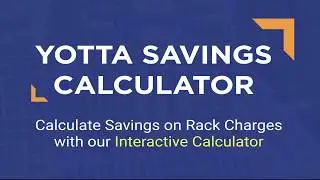 Yotta Savings Calculator - Rack Charges