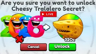 New Update 39 - New Brainrot Cheesy Tralalero In Brainrot Evolution!