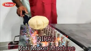 SEMI AUTOMATIC ROTI MAKER MACHINE / CHAPATI MAKING MACHINE / NIRAV ROTI MAKER / AUTOMATIC ROTI MAKER