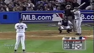 2001 ALCS Gm4: Bret Boone gives Mariners 1-0 lead