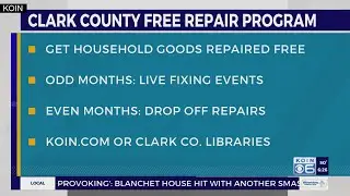 Changes coming to Clark County&rsquo;s free repair program in 2023