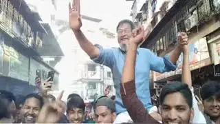 वार्ड नं ३० पतंग की जीत का जश्न।