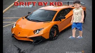 Rich Kid Drift Lamborghini Aventador 2018