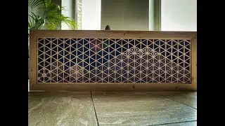 Kumiko wall art panel (inspired by Adrian Preda)