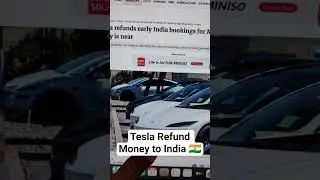 Tesla Returns Booking Amount to India