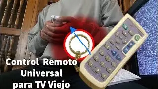 Configurar Control Remoto Universal con TV viejos | Gadgets Fácil