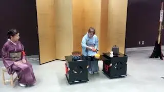 Japanese tea ceremony (known as sadō/chadō (茶道, 