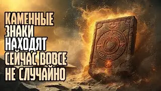 КАМЕННЫЕ ЗНАКИ НАХОДЯТ СЕЙЧАС ВОВСЕ НЕ СЛУЧАЙНО