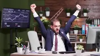 Happy Businessman Stock Video