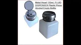 সোল্ডারিং লিকুইড রাখার সেরা বোতল | 120mL Alcohol Dispenser Bottle Press Pump For DIY | 📞01333105717