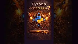 Python медленный? #python #backend #программирование #python3 #webdevelopment #machinelearning #код