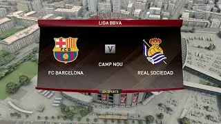 FIFA 16 - FC Barcelona vs. Real Sociedad @ Camp Nou