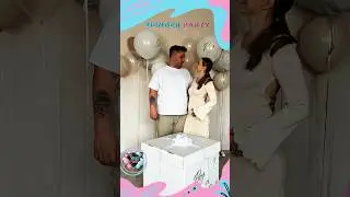 Congratulations this couple 😍❤️💙 #babyshower #genderreveal