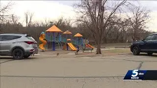 Body cam video shows man charging Edmond police officer