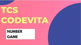 TCS CodeVita || Previous Year Questions Practice #1 || Number Game Problem || Solution