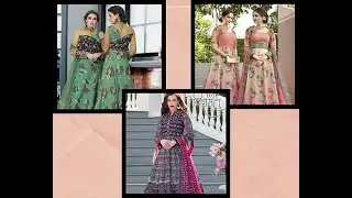 Attractive Pattern Of Gown & Lehenga cholis .| best Patterns of 2020.|