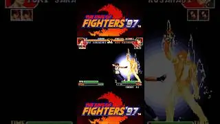 The Kof 97 Yuri Vs Kyo #arcade #kof #fightinggames