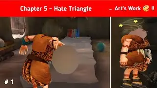 Scary Teacher 3D : Stone Age - Chapter 5 : Hate Triangle - Level 1 | Full Guidelines