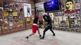 Меъродж Зоидов спарринг California 15:02:2025 Boxing 🥊