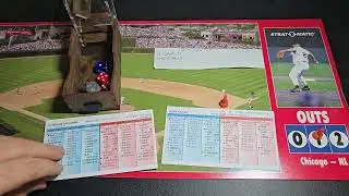 Game 2 strat o matic super advanced 1976 Reds vs 1998 Yankees. Nolan v Cone.