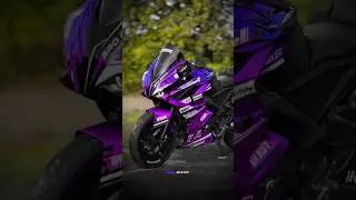Pulsar RS 200 😍💜 Purple Modified | RS 200 whatsapp status 🫠 #rs200modification #rs200lover #brobiker