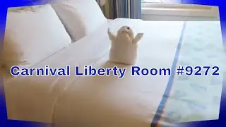 Carnival Liberty Room Tour | Room #9272 | Balcony Room | April 2025