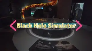 Black Hole Simulator | Explore Event Horizon & Lensing via Immersive Projection