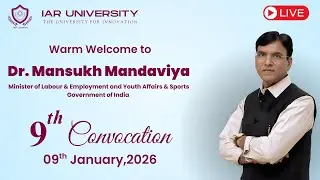 9th Convocation Ceremony of IAR University | 09 January 2026 🎓