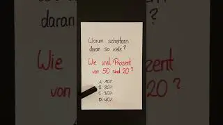 Warum scheitern daran so viele? 🤓