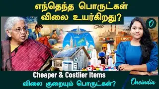 Union Budget 2026 | எந்தெந்த பொருட்கள் விலை உயர்கிறது? குறைகிறது?  Cheaper & Costlier Items