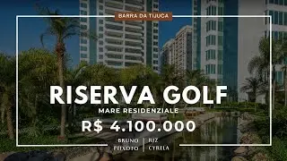 RISERVA GOLF | Apartamento Barra da Tijuca | Condomínio de Luxo RJ