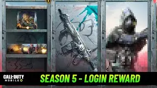 Season 5 Daily Login Free Character COD Mobile - S5 CODM