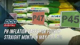 PH inflation eases for fourth straight month in May to 1.3% | ANC