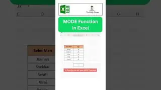 How to find mode in Excel II How to find most common number or text in a list in Excel?