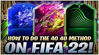 КАК ИСПОЛЬЗОВАТЬ МЕТОД ТОРГОВЛИ 40/40 В FIFA 22! ЛУЧШИЙ МЕТОД ТОРГОВЛИ В FIFA 22! КАК ЗАРАБАТЫВАТЬ МОНЕТЫ!