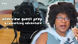 journalist vlog | work adventure, my interview process + scary content & Tulsa Gradient coworking