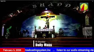 DWXI 1314 AM Live Streaming I Tuesday (February 3, 2026) #dailymass