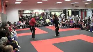 MiKiDo - Nicole Ball & Tony Robinson - Arnis Form and Fight Demonstration